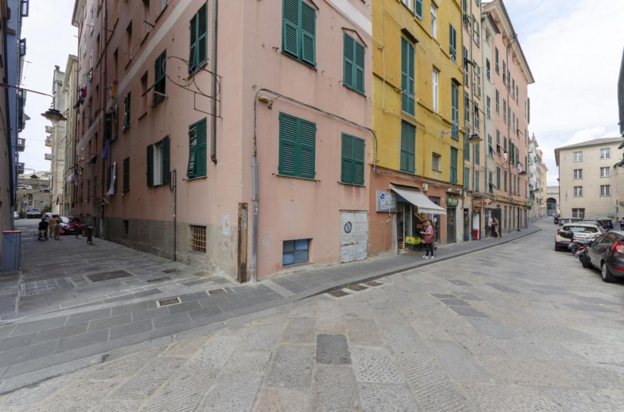 דירות ג'נובה Joivy Warm Family Flat For 9, Near Porto Antico מראה חיצוני תמונה